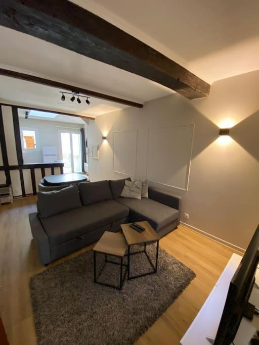 Appartement Charmant Hypercentre Avec Patio Prive Et Parking Orléans Exterior photo